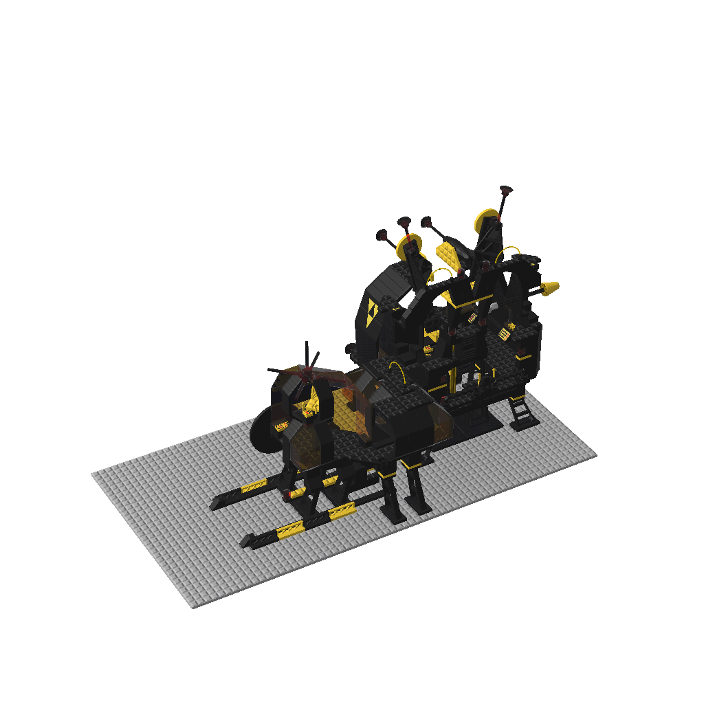 Preview of 6987 Blacktron Message-Intercept Base