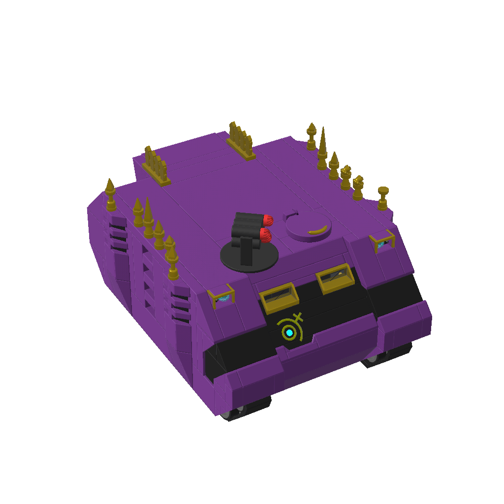 Preview of Emperors Children Rhino (40k)